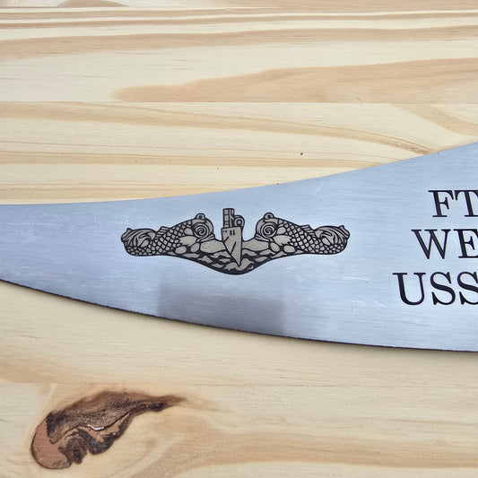 Personalize Spartan Sword! Custom laser-engraved blade.